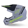 Capacete Alpinestars SM3 Radium Cinza Preto Amarelo