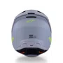 Capacete Alpinestars SM3 Radium Cinza Preto Amarelo
