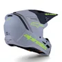 Capacete Alpinestars SM3 Radium Cinza Preto Amarelo
