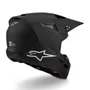 Capacete Alpinestars SM3 Solid Preto Fosco