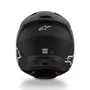 Capacete Alpinestars SM3 Solid Preto Fosco