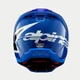 Capacete Off Road Alpinestars SM5 Corp Azul Gloss