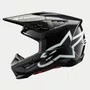 Capacete Off Road Alpinestars SM5 Corp Cinza Escuro Gloss