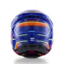 Capacete Motocross Off Road Alpinestars SM7 Cast Azul Rosa Amarelo