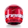Capacete Motocross Off Road Alpinestars SM7 Core Vermelho