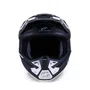 Capacete Motocross Off Road Alpinestars SM7 Dasher Preto Branco