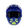 Capacete Alpinestars SM7 Deed Azul Amarelo