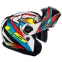 Capacete Articulado LS2 FF908 Strobe 2 Xdron Neon Laranja