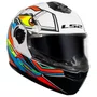 Capacete Articulado LS2 FF908 Strobe 2 Xdron Neon Laranja