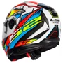 Capacete Articulado LS2 FF908 Strobe 2 Xdron Neon Laranja