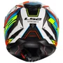 Capacete Articulado LS2 FF908 Strobe 2 Xdron Neon Laranja