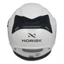 Capacete Articulado Norisk Ff345 Route Monocolor Branco