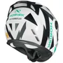 Capacete Articulado Norisk FF345 Route Reflex Branco Titânio