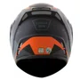 Capacete Articulado Norisk FF345 Route Stroke Preto Cinza Laranja