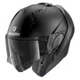Capacete Articulado Shark Evo ES Blank Preto Fosco