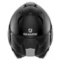 Capacete Articulado Shark Evo ES Blank Preto Fosco