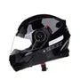 Capacete Articulado Texx Gladiator V3 Preto Brilho