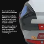Capacete Articulado Texx Gladiator V3 Reisen Azul Vermelho Branco