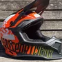Capacete Off Road Asw Fusion 2.0 Dash Preto Laranja Branco