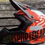 Capacete Off Road Asw Fusion 2.0 Dash Preto Laranja Branco