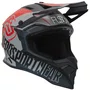Capacete Off Road Asw Fusion 2.0 Dash Preto Vermelho Areia