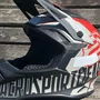 Capacete Off Road Asw Fusion 2.0 Dash Preto Vermelho Areia