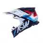 Capacete Off Road Asw R1 MIPS Neo Branco Marinho Vermelho