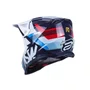 Capacete Off Road Asw R1 MIPS Neo Branco Marinho Vermelho