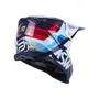 Capacete Off Road Asw R1 MIPS Neo Branco Marinho Vermelho