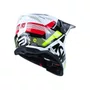 Capacete Off Road Asw R1 MIPS Neo Branco Preto Vermelho