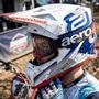 Capacete Asw Motocross R1 MIPS Prisma Branco Marinho