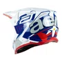 Capacete Asw Motocross R1 MIPS Prisma Branco Marinho