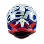 Capacete Asw Motocross R1 MIPS Prisma Branco Marinho