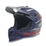 Capacete Asw Motocross R3 Essence Azul Cinza Vermelho Branco