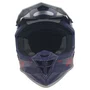 Capacete Asw Motocross R3 Essence Azul Cinza Vermelho Branco