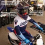 Capacete Asw Motocross R3 Essence Azul Cinza Vermelho Branco