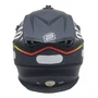 Capacete Asw Motocross R3 Essence Preto Cinza Amarelo