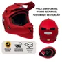 Capacete Off Road Asw R3 Solid Vermelho