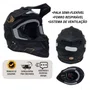 Capacete Asw Motocross R3 Victorious Preto Gold