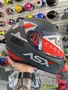 Capacete Fechado Asx Draken Concept Fosco Cinza Vermelho