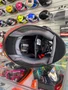 Capacete Fechado Asx Draken Concept Fosco Cinza Vermelho