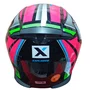 Capacete Asx Eagle SV Explorer Preto Rosa Prata