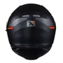 Capacete Fechado Asx Eagle SV Solid Preto Grafite Vermelho Fosco