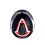 Capacete Articulado Axxis Gecko Capital B5 Sv Preto Branco Verm