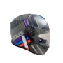 Capacete Fechado Axxis Gecko Epic B1 Sv Preto Cinza Fosco