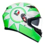 Capacete Fechado Agv K3 Rossi Mugello 2018