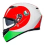 Capacete Fechado Agv K3 Rossi Mugello 2018