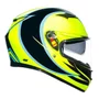 Capacete Fechado Agv K3 Rossi Winter Test Phillip Island Com Pinlock