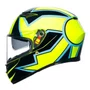 Capacete Fechado Agv K3 Rossi Winter Test Phillip Island Com Pinlock