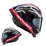 Capacete Fechado Alpinestars SR10 Team Preto Vermelho Marinho